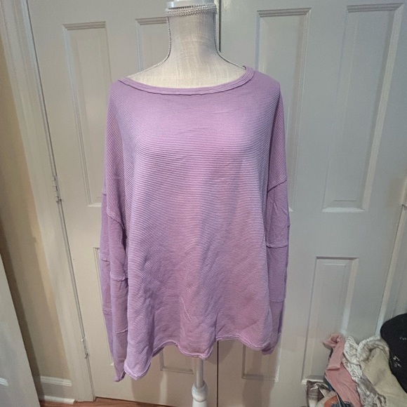 Free People Total Eclipse tee / top. NWT. Size XL. - Picture 7 of 7